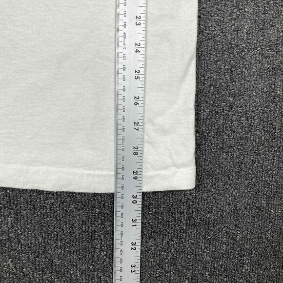 Vintage Just Hafta Gamble T Shirt Single Stitch Short Sleeve White Size 2XL XXL - Picture 5 of 6